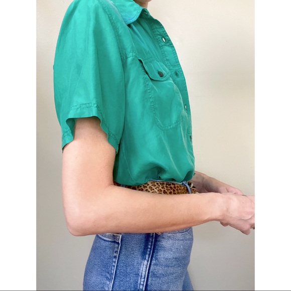 Vintage silk blouse - Picture 2 of 6